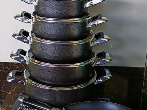 Non Stick Granite Cookware 10-pc – Durable & Non-Stick