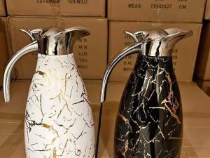 Marble Vacuum Flask 2L – Keeps Drinks Hot 12H