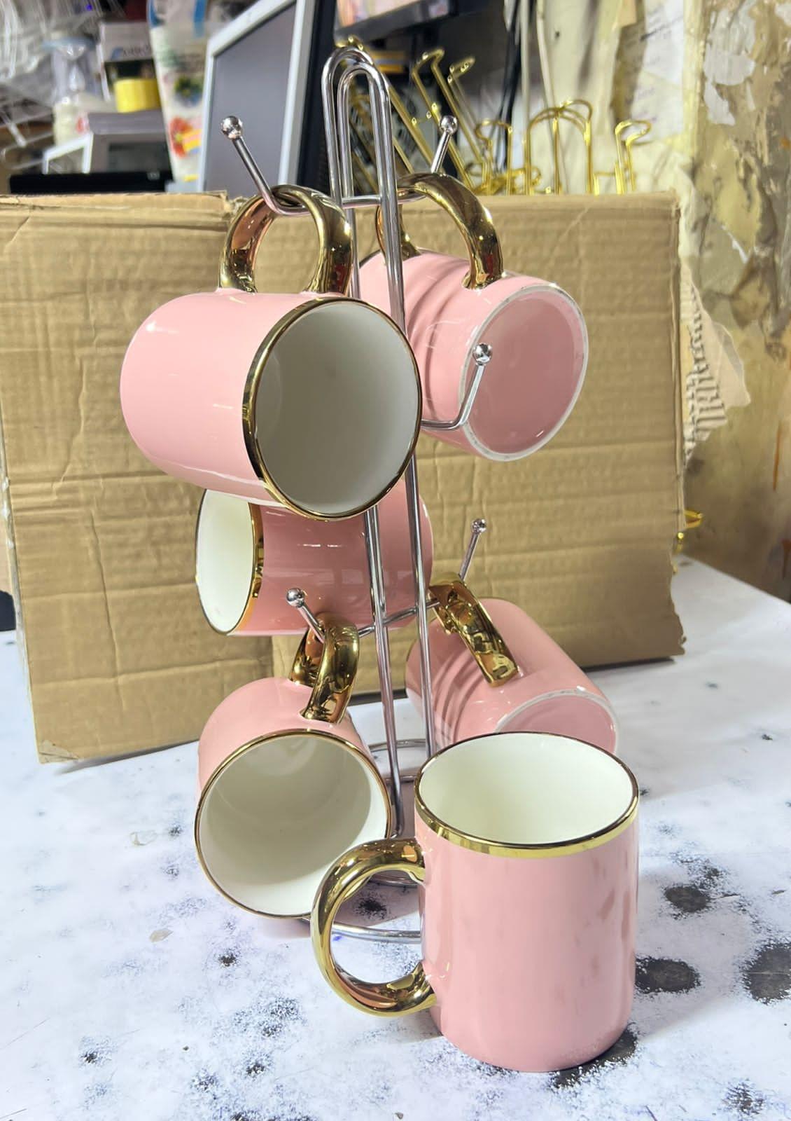 Coffee Mugs-6 pieces Durable Ceramic Mugs - Image 2
